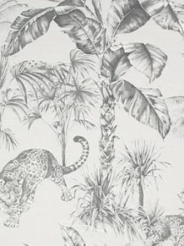 Image of Superfresco Easy Zanzibar Grey Wallpaper