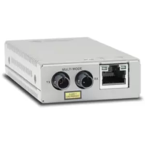 Image of Allied Telesis AT-MMC200/ST-960 network media converter 100 Mbps 1310 nm Multi-mode Grey