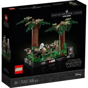 Image of LEGO Star Wars: Endor Speeder Chase Buildable set (75353)
