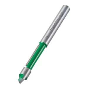 Image of Trend CRAFTPRO Giuded Pierce and Trim Router Cutter 6.3mm 18mm 1/4"
