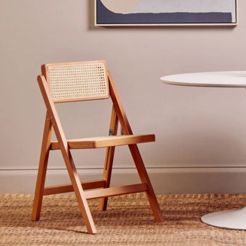 Image of Orsina Cebu Beech Wood Frame Folding Chair