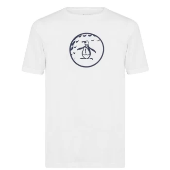 Image of Original Penguin Ball T-Shirt - Bright White