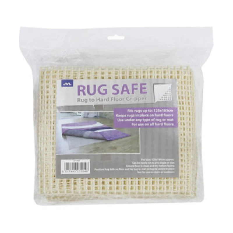 Image of JVL Rug Safe H/Fl Gripper 120x180cm - Set of 2 Cream