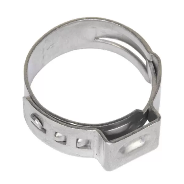 Image of Genuine SEALEY OCSE1517 O-Clip Single Ear Ø15.3-18.5mm Pack of 25