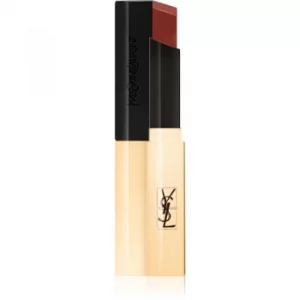 Image of Yves Saint Laurent Rouge Pur Couture The Slim The Slim Lipstick with Leather-Matte Finish Shade 416 Psychic Chili 2,2 g