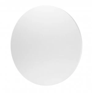 Image of Wall Light 18cm Round 12W LED 3000K, 1080lm, Silver Paint