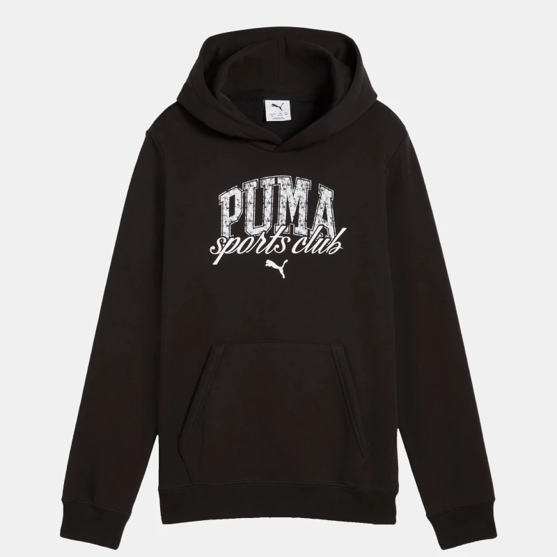 Image of Puma Class Terry Hoodie Black male 7-8