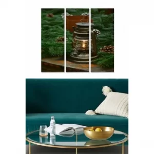 Image of MDF2964826 Multicolor Decorative MDF Painting (3 Pieces)