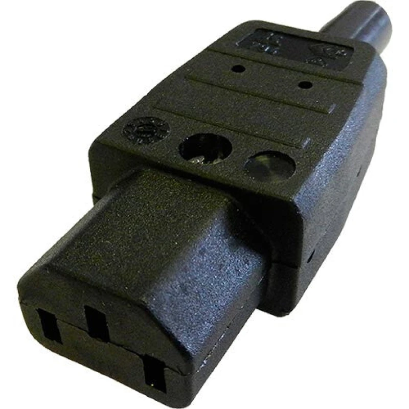 Image of Cablenet Cablenet C13 10Amp Power Connector (Screw) IECSOCKET245HQ