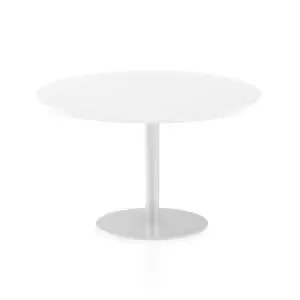 Image of Italia Poseur Table Round 1200 Top 725 High White