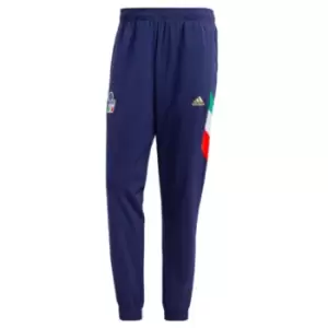 Image of 2023-2024 Italy Icon Woven Pants (Dark Blue)
