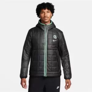 Image of Nike Mnsw Synfil Jkt Flc Lnd 3R - Black