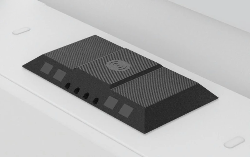 Image of Heckler Design H914-BK desktop sit-stand workplace accessory