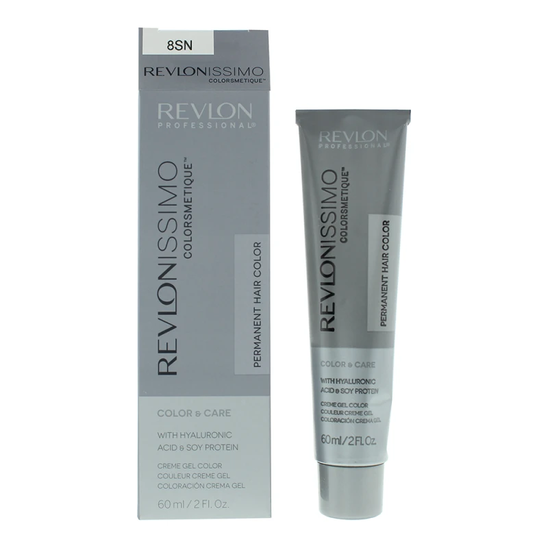 Image of Revlon Revlonissimo Colorsmetique 8 SN Light Blonde Hair Colour 60ml