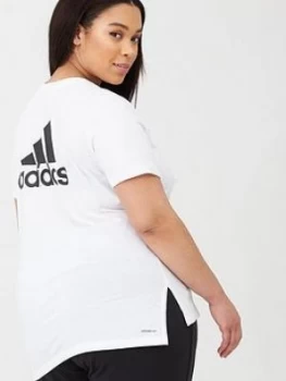 Image of Adidas Plus Go To Tee - White
