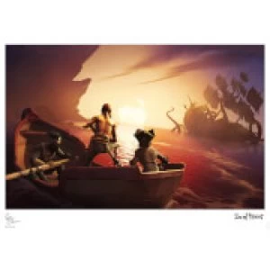 Image of Sea of Thieves Limited Edition Art Print - Kraken