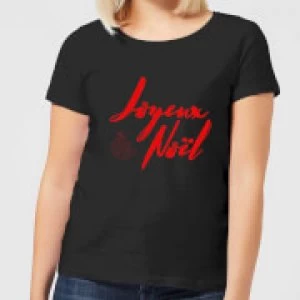 Image of Joyeux Noel 2 Womens T-Shirt - Black - 5XL