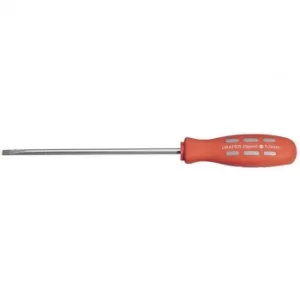 Image of Draper 150mm x 5.0mm Plain Slot Parallel Tip Mechanics Screwdriver (Sold Loose)