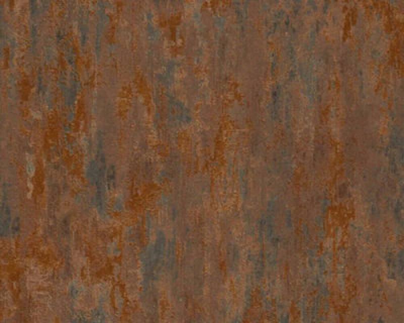 Image of As Creation Copper Brown Metallic Orange Havanna Textured Wallpaper 326511