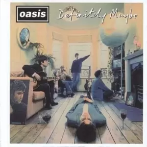 Image of Oasis Definitely maybe CD multicolor