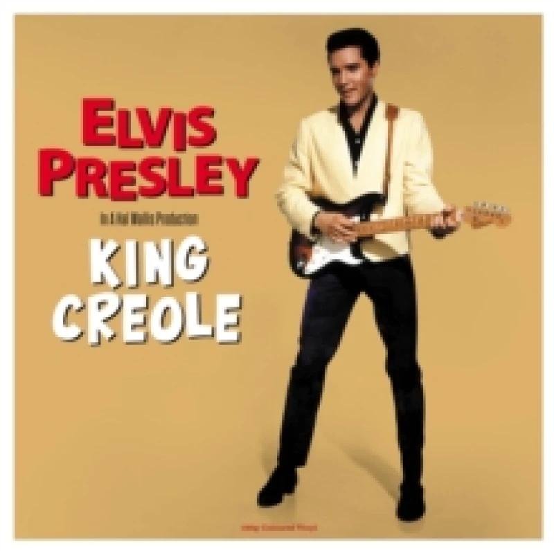 Image of Elvis Presley King Creole [Clear Vinyl] LP Black unisex