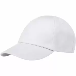 Image of Elevate Cerus 6 Panel Baseball Cap (One Size) (White)