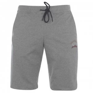 Image of Paul And Shark Crew Fleece Shorts - Grey 931