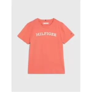 Image of Tommy Hilfiger Monotype Tee S/S - Red