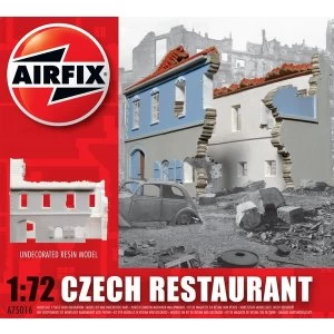 Image of Czech Restaurant Resin Ruined Buildings Air Fix Model Kit