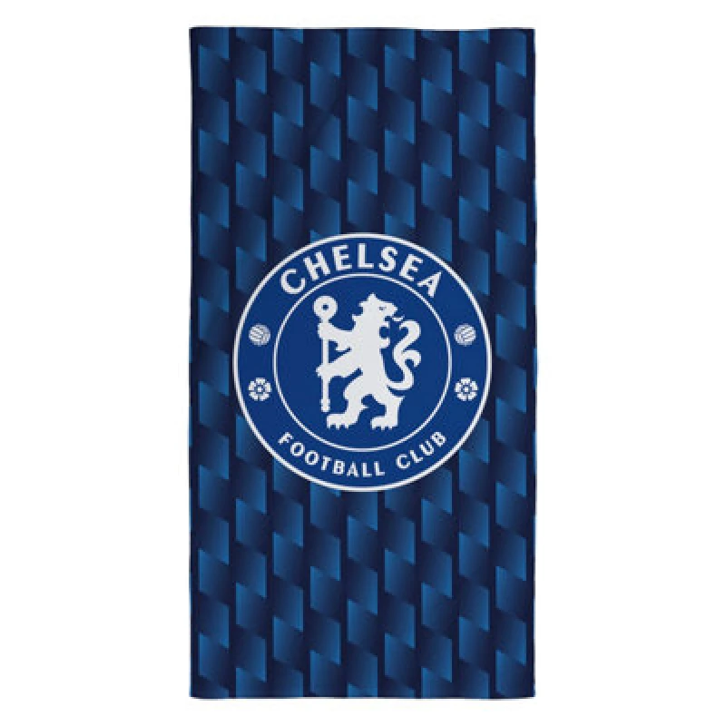 Image of Chelsea Football Club Geometric Towel