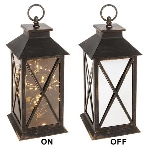 Image of Eternal Firefly Lantern Black & Gold