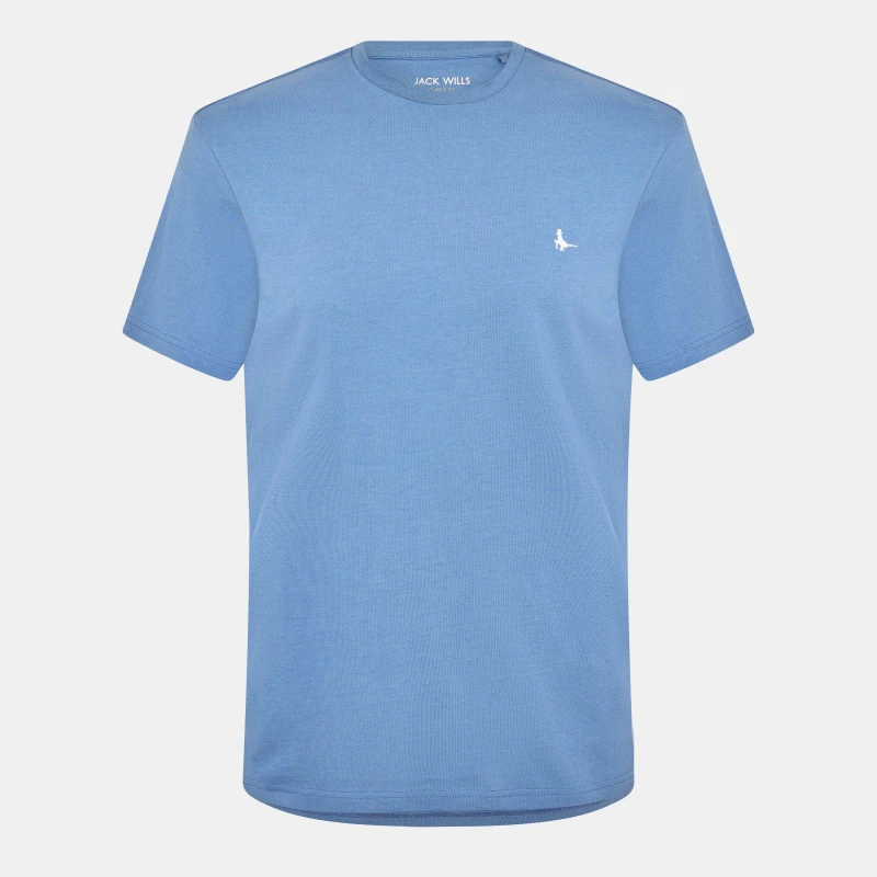 Image of Jack Wills Sandleford T-Shirt Mens Steel Blue male S