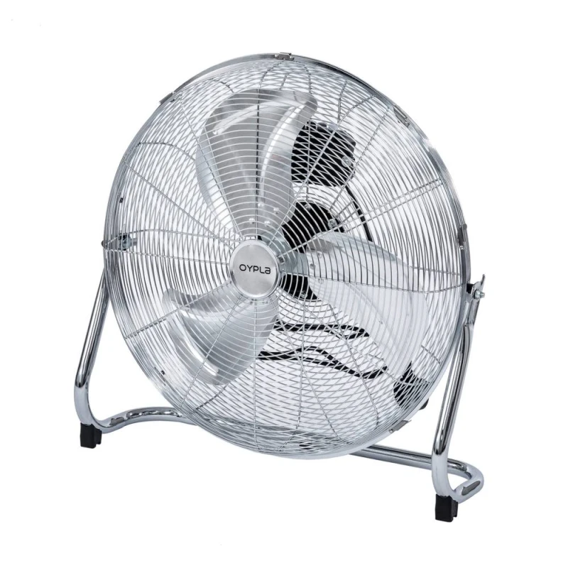 Image of Oypla 20" Electric Floor Fan in Silver Silver Unisex