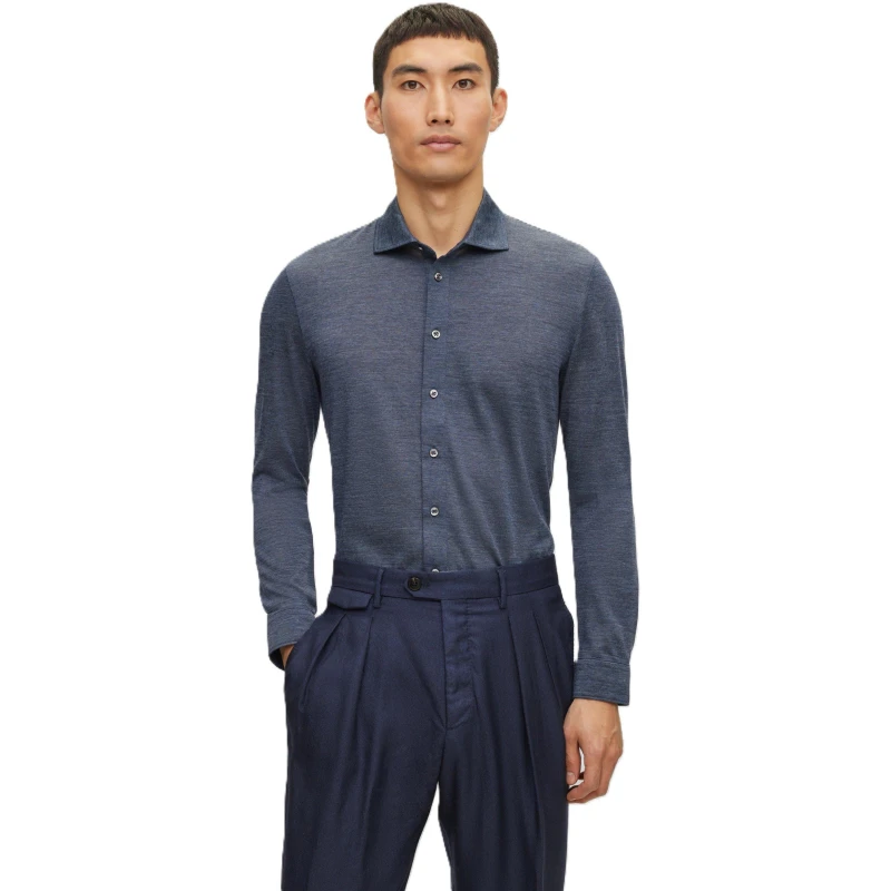 Image of Boss Mens Pointer T-Shirt Dark Blue male XL