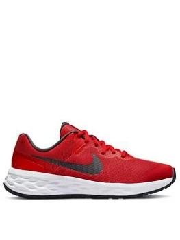 Image of Nike Junior Revolution 6 - Red/Black, Red/Black, Size 3