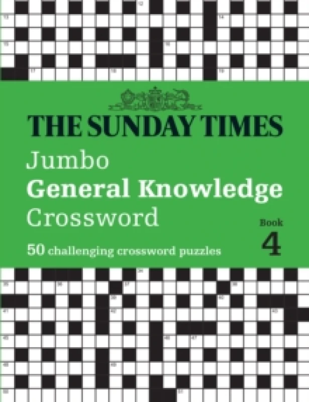 Image of The Sunday Times Jumbo General Knowledge Crossword. Book 4. Paperback. By Peter Biddlecombe Books