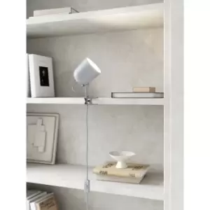 Image of Nordlux Lighting - Nordlux Angle Clamp & Clip On Lamp Grey GU10