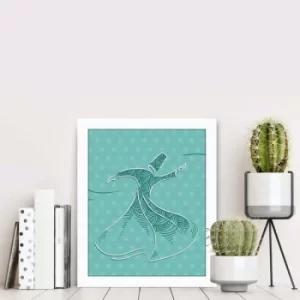 Image of BCT-087 Multicolor Decorative Framed MDF Painting