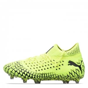 Image of Puma Future 4.1 FG Football Boots - Yellow Alert/Bl