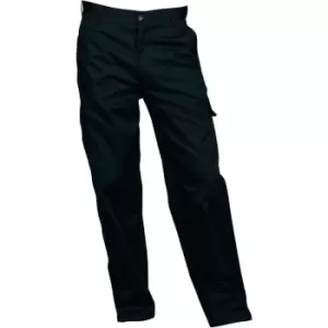 Image of Portwest Mens Combat Workwear Trousers (40/L) (Black) - Black