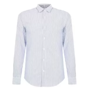 Image of Boss Giamma Stripe Shirt - Blue