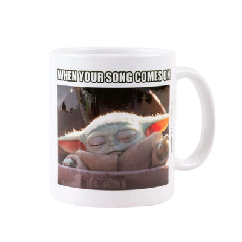 Image of Star Wars When Your Song Come On Mug Off White unisex