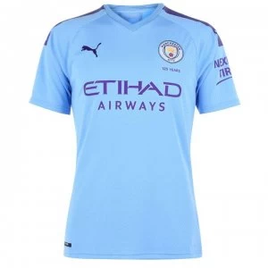 Image of Puma Manchester City Home Shirt 2019-2020 - Blue/Purple
