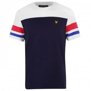 Image of Lyle and Scott T Shirt - Navy Z99