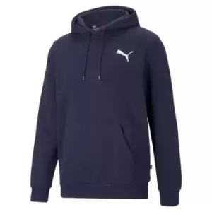 Image of Puma Essential Logo Hoodie Mens - Blue