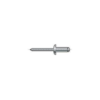 Image of Qualfast - 3.2X5MM Aluminium Dome Head Rivet (Box 100)