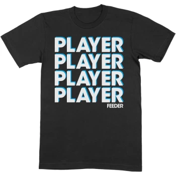 Image of Feeder - Player Unisex X-Large T-Shirt - Black