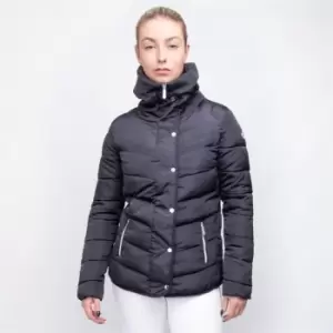 Image of Coldstream Ladies Kimmerston Quilted Coat - Grey