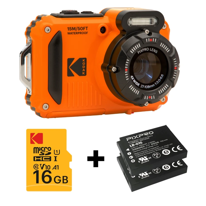 Image of Kodak PIXPRO WPZ2OG6 digital camera 1/2.3" Compact camera 16.76 M
