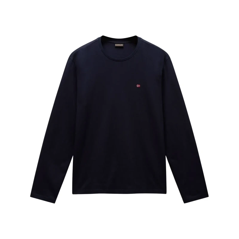 Image of Long sleeve T-Shirt Napapijri Salis Bleu Male M